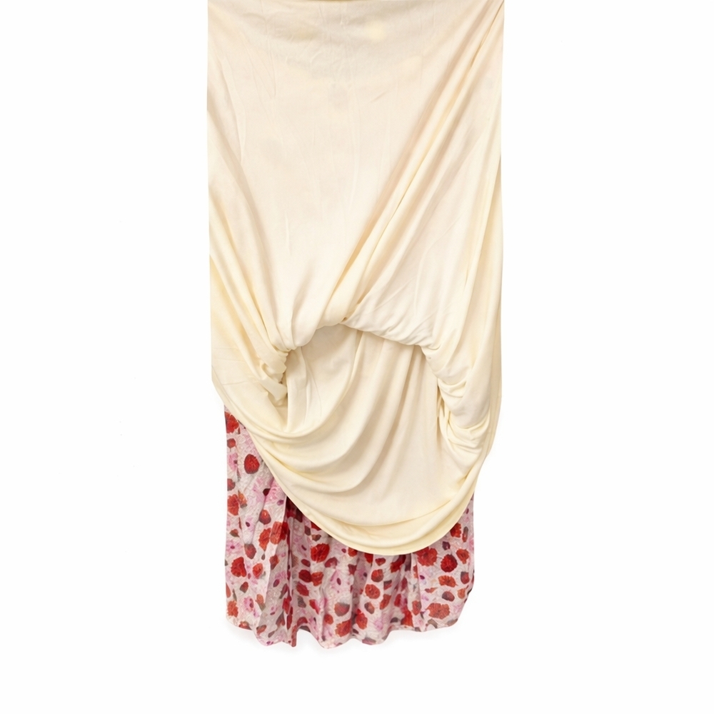 Torrid Retro Chic 1X Floral Pink Gauze Puff Sleeve Off Shoulder Midi Dress Pocke - Picture 11 of 16